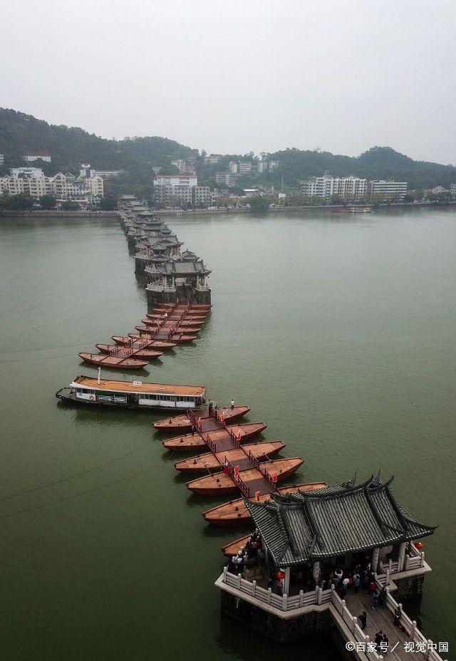 美图欣赏|中国古代四大名桥之一的广济桥,真佩服古人的智慧!